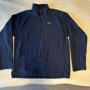 Patagonia Dark Blue Half-Zip Fleece
